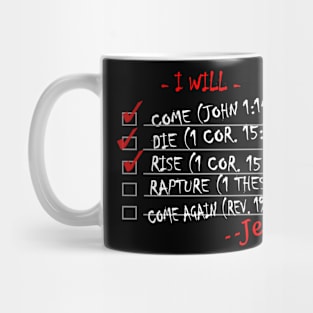 Jesus's To Do List Mug